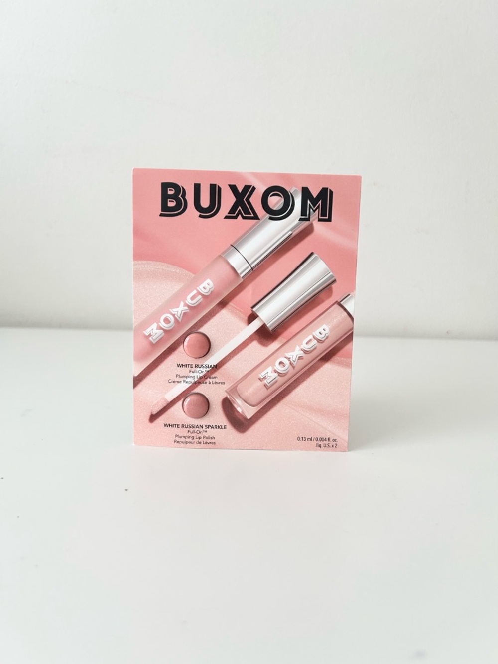 🌸BUXOM Plumping Lip Cream & Plumping Lip Polish Gloss Sample